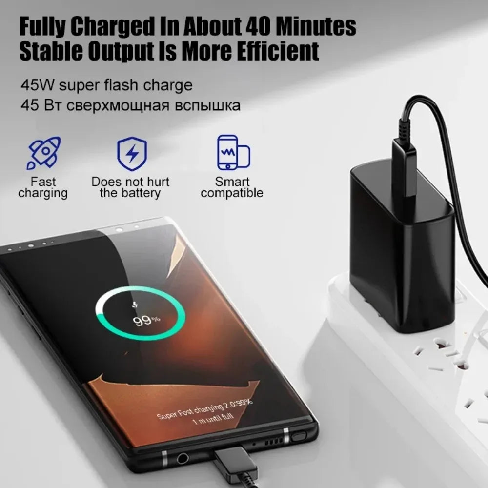Galaxy Power Pro: 45W PD Fast Charger